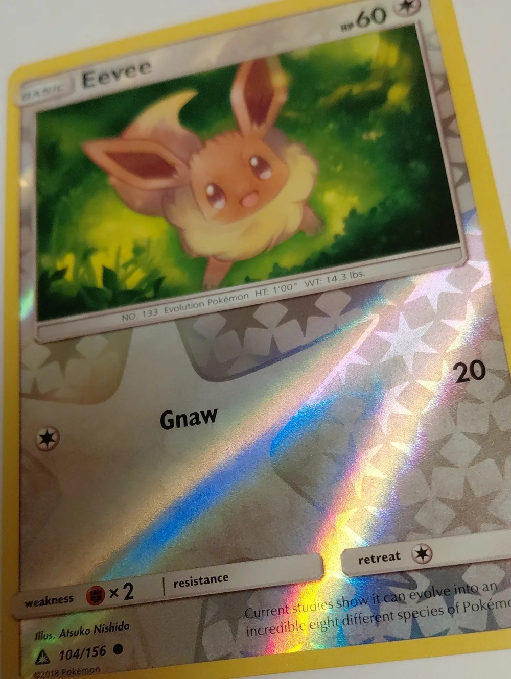 Pokemon eevee cards